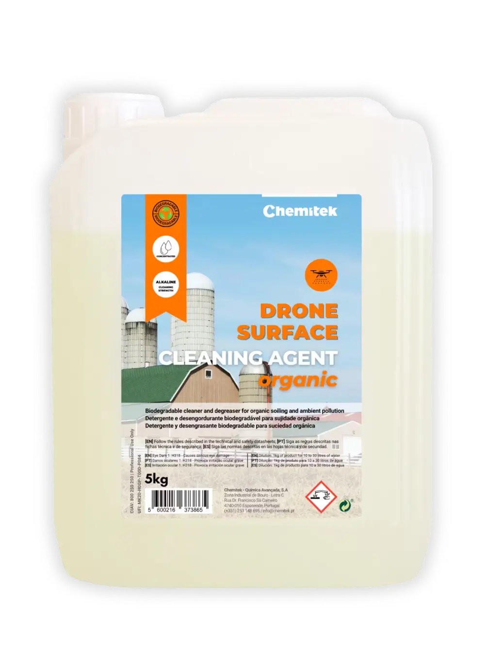 Drone Surface Cleaning Agent – Organic