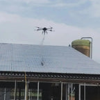 application produit entretien pour panneaux solaires drone solar cleaning agent fabrique par chemitek solar et distribue par voltaclean shop